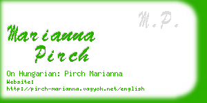 marianna pirch business card